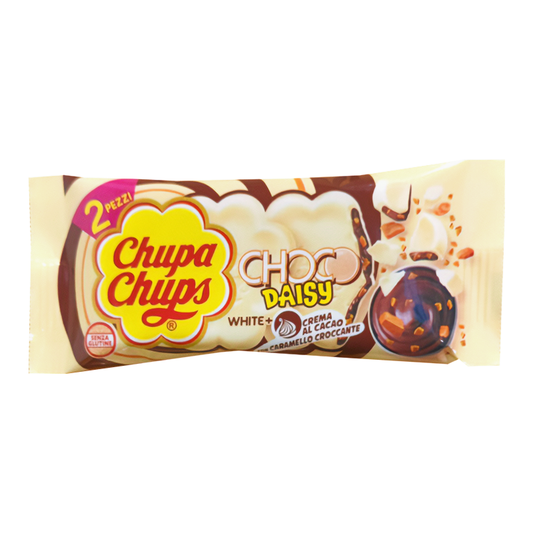 Chupa Chups Choco Daisy White Caramel 34g (EU)