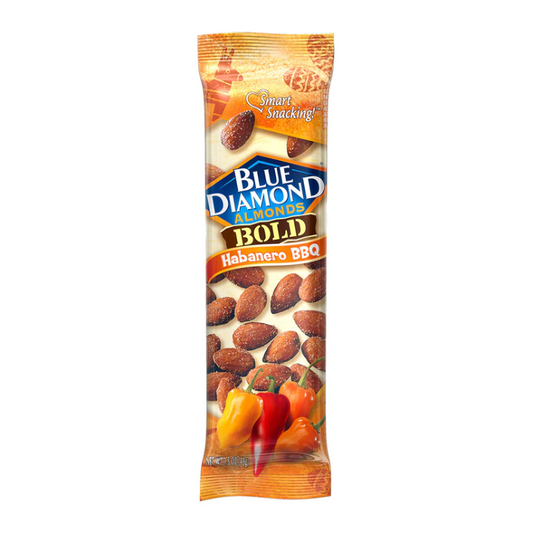 Blue Diamond Flavoured Almonds Bold Habanero BBQ 1.5oz (43g)
