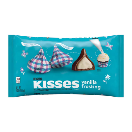 Hershey's Easter Vanilla Frosting Kisses 9oz (255g)