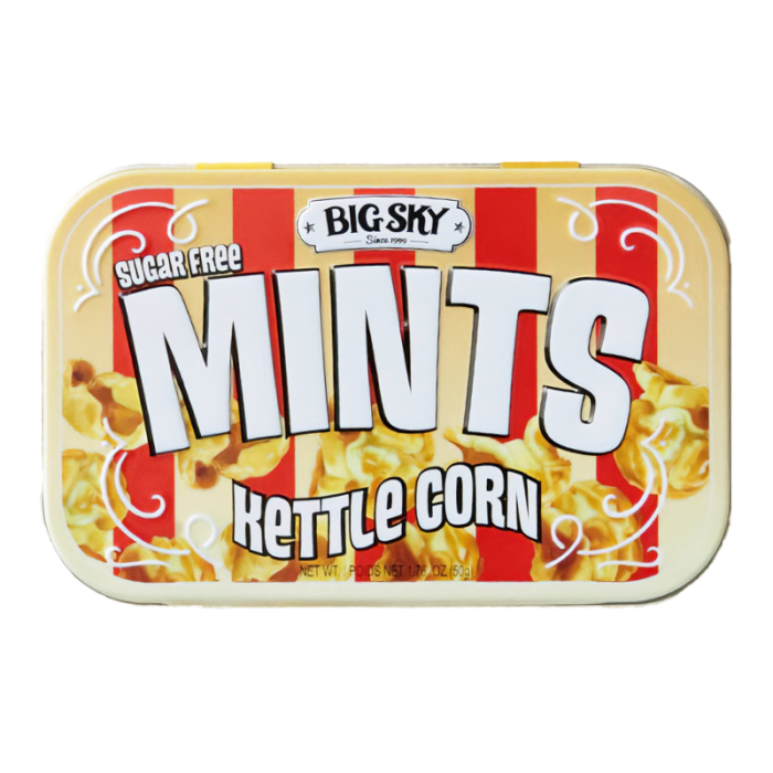 Big Sky Mints - Kettle Corn 1.76oz (50g) [Canadian]